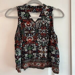 Aeropostale Tank Top Cutout Blouse